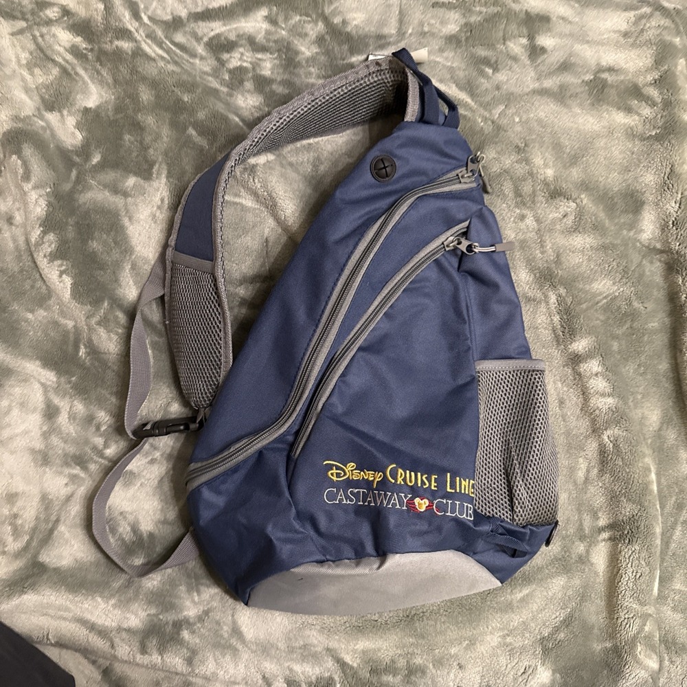 NWT Disney Cruise Line DCL Castaway Club Sling Shoulder Bag Backpack Crossbody